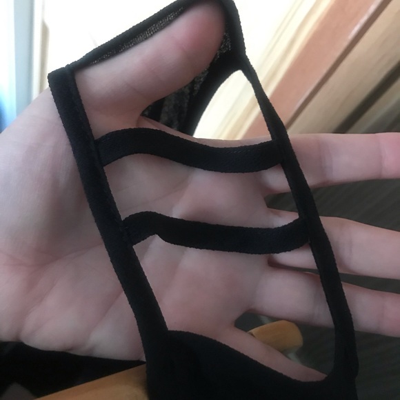 Embroidered Tank with shoulder and back cutouts - Picture 4 of 5